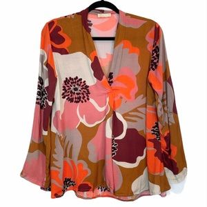 🛍Carla Venturi floral top